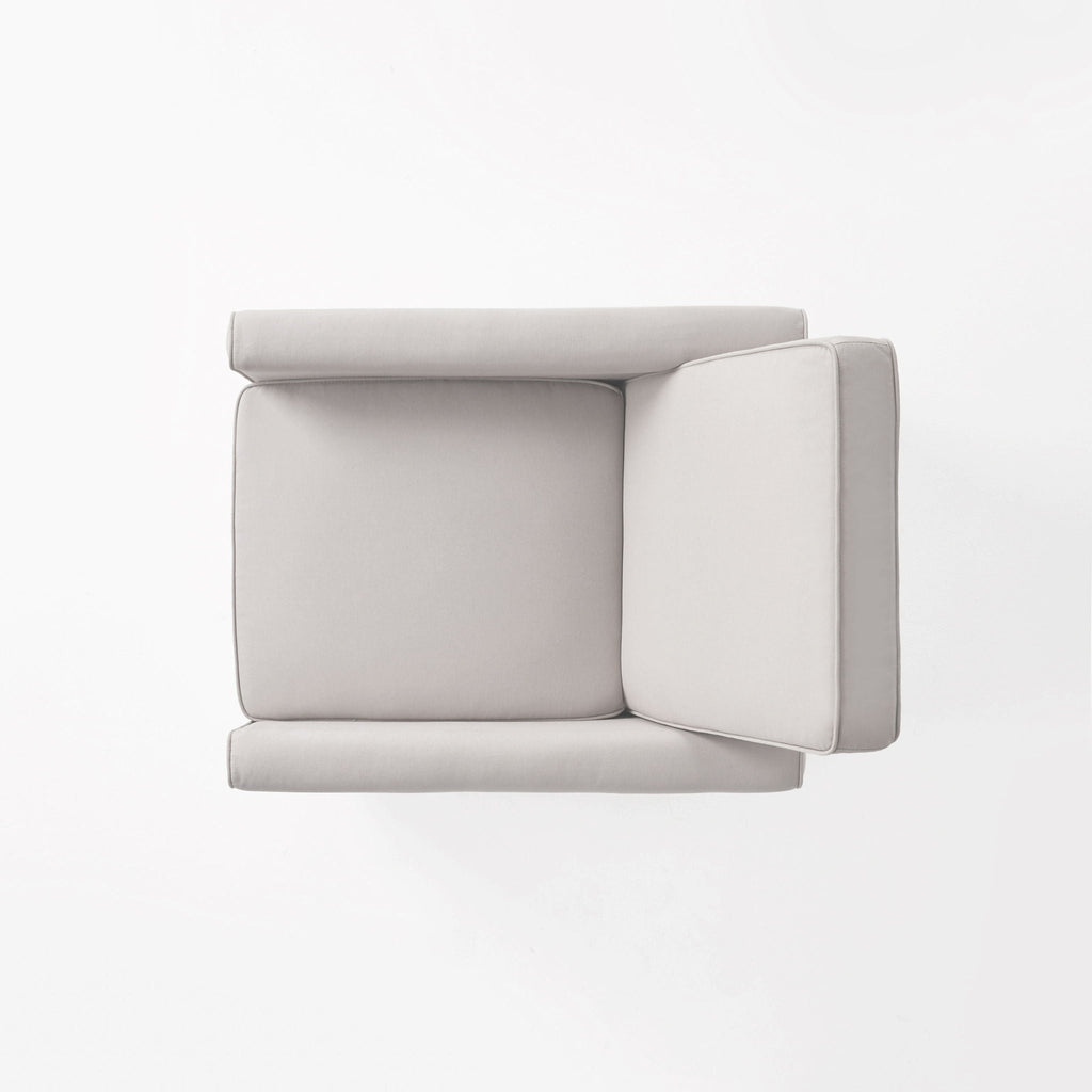 Upholstered Push Back Recliner Chair with Adjustable Recline - Multiple Colors