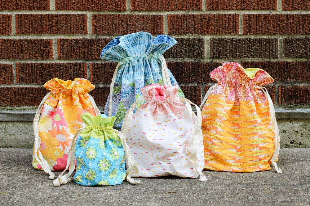 Lined Drawstring Bag Pattern