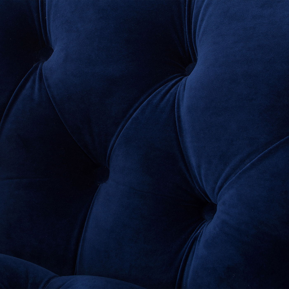 Victorian Tufted Upholstered Accent Chair with Nailhead Trim - Dark Red, Blue, or Pink