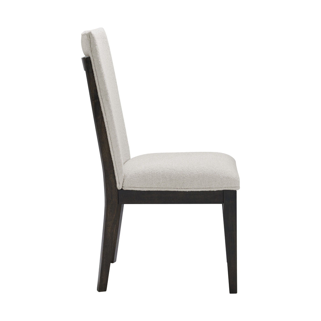 Soft Upholstered Dining Chairs (Set of 2) - Brown