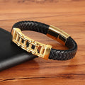 Leather Braided Bracelet Custom