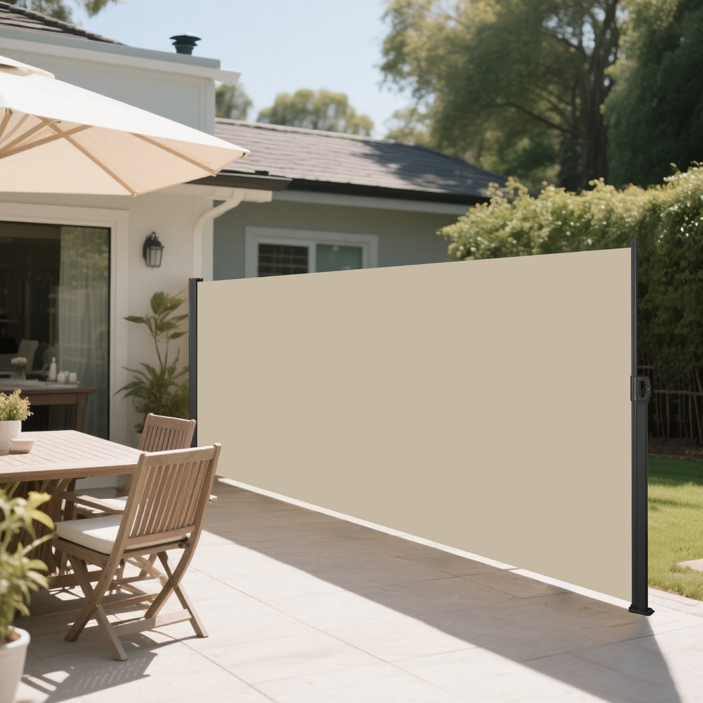 Retractable Side Awning - Outdoor Privacy Screen