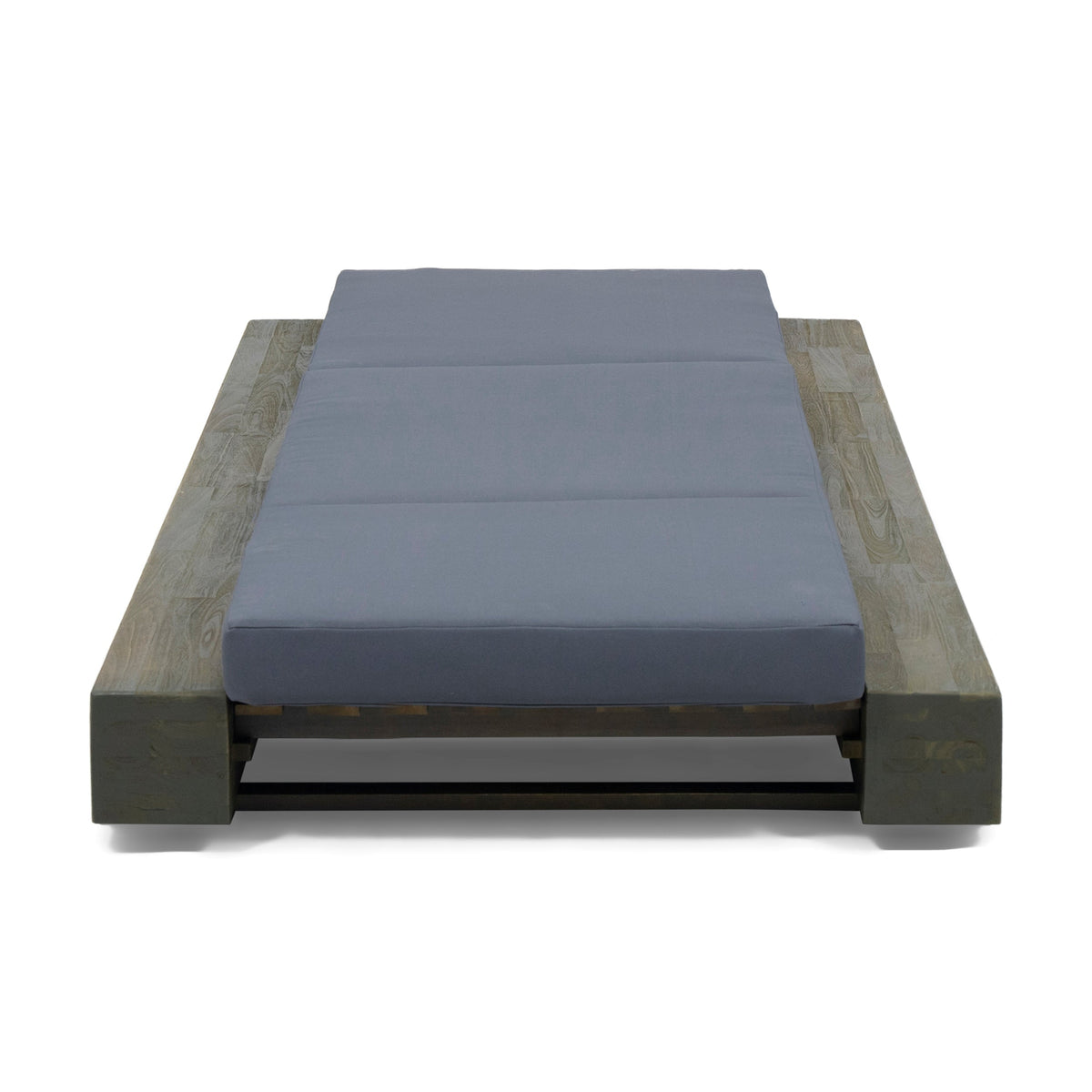 Gray Broadway/Ian Chaise Lounge Cushion (Triple Folds)