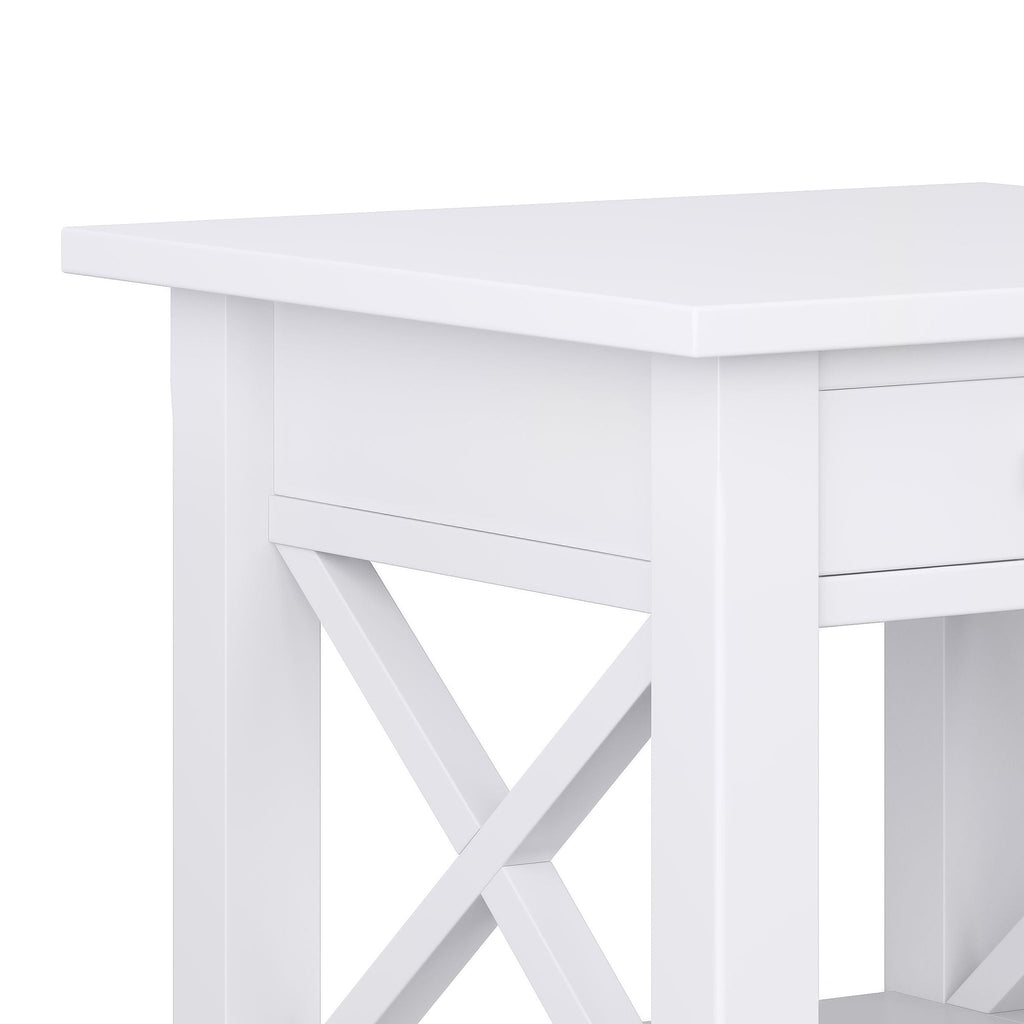 Handcrafted Console Table with Drawer Storage - Multiple Colors