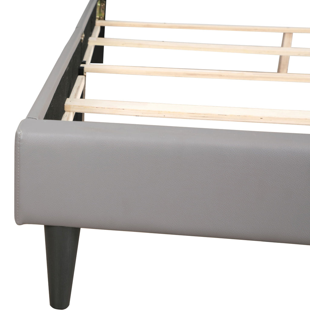 Button Tufted Upholstered Bed with Charming Design - Multiple Colors