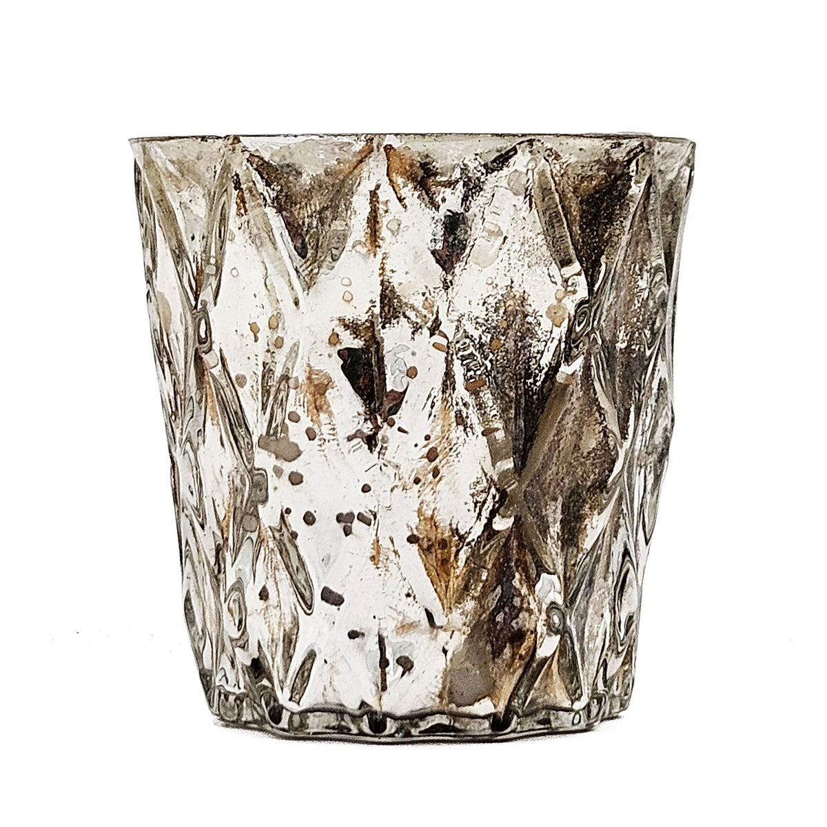 Scented Soy Wax Candle Set of 4 - Silver