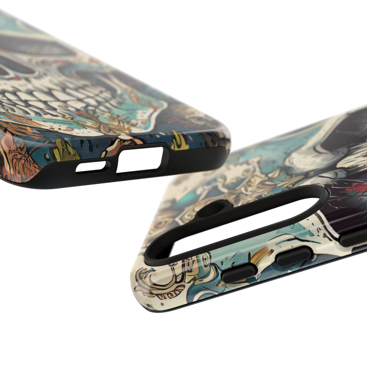 Abstract Skull Tough Phone Case
