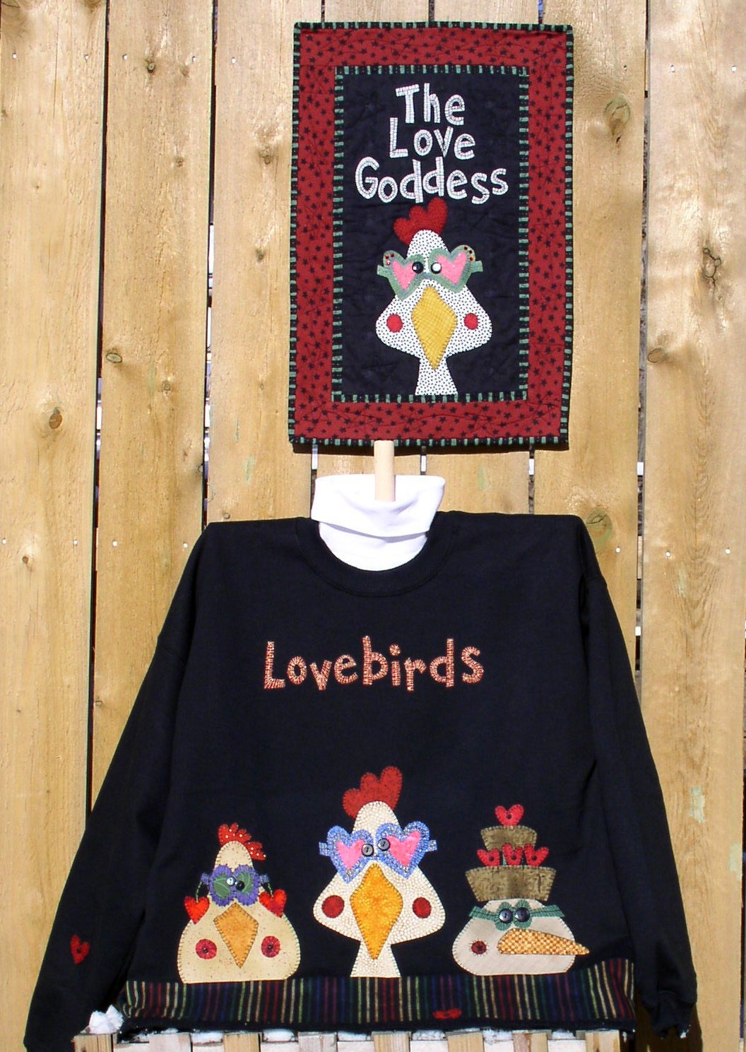 Lovebirds Downloadable Pattern