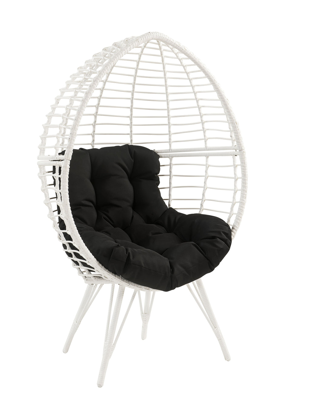 Galzed Patio Seating with Metal & Wicker Construction - Outdoor