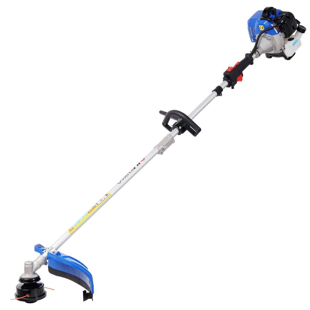 7-in-1 Multi-Functional Trimming Tool with 33cc Engine - Blue/Black