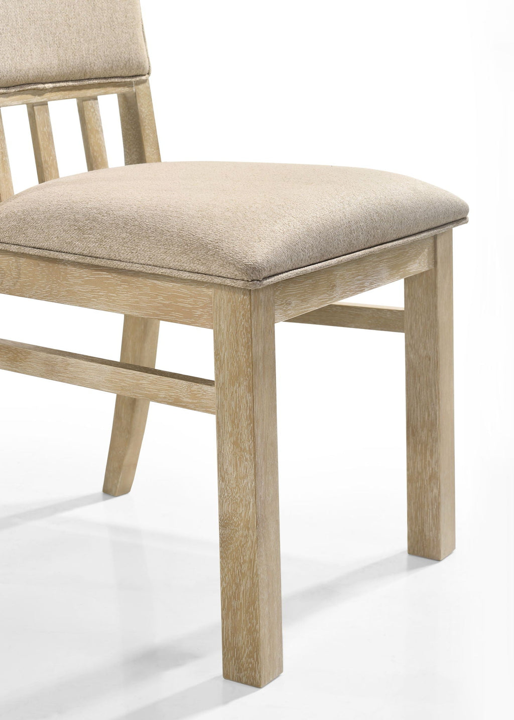 Wide Dining Chair Set with Comfort Design – Reclaimed Wheat