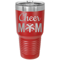 Mom Cheer2 30 oz Tumbler | Red