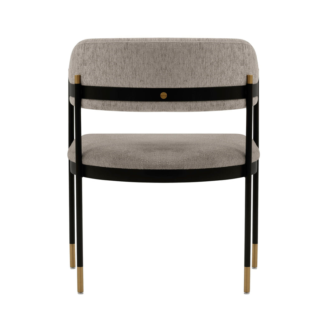 Fully Upholstered Arm Chair with Floating Back - Multiple Colors