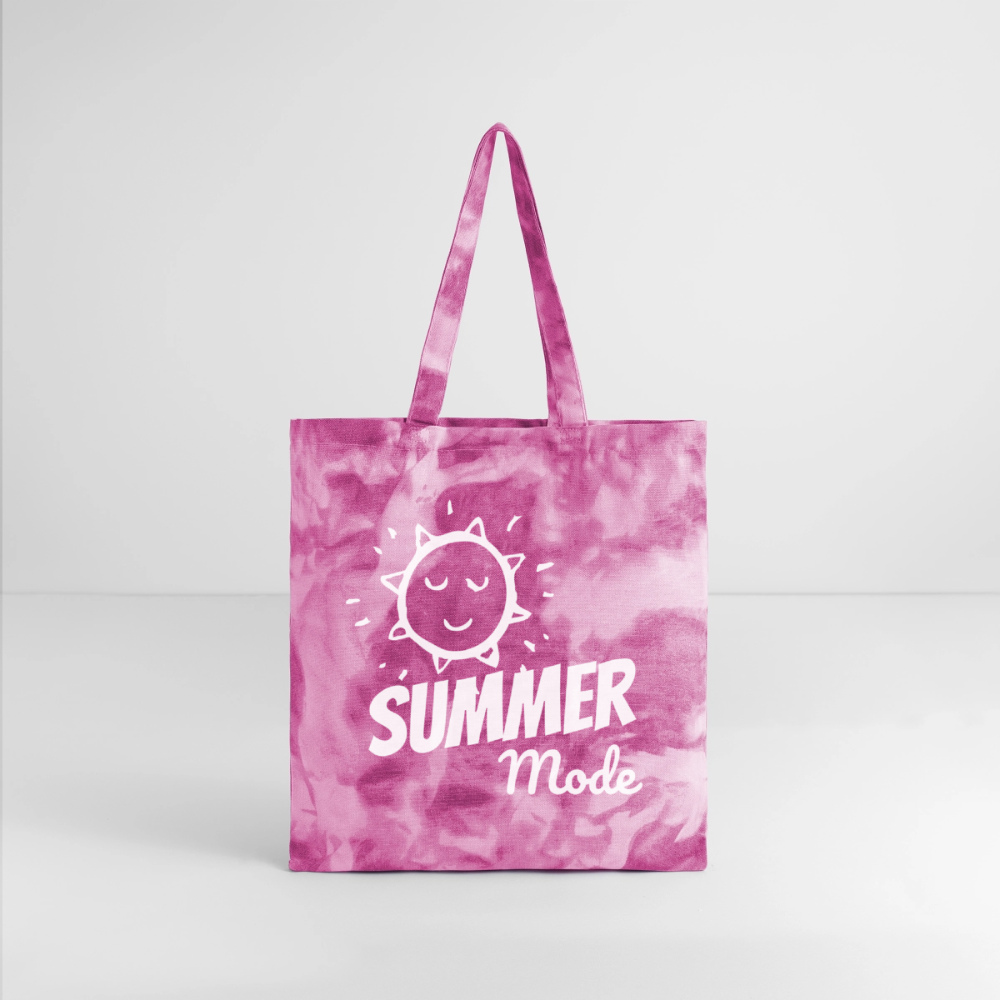 Summer Mode Tie Dye Tote Bag