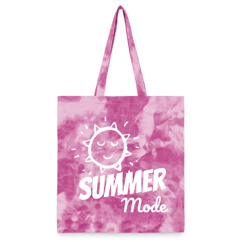 Summer Mode Tie Dye Tote Bag
