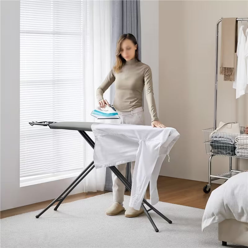 Full Size Foldable Ironing Board with 4-Leg Stand and 4-Layer Pad