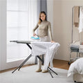 Full Size Foldable Ironing Board with 4-Leg Stand and 4-Layer Pad