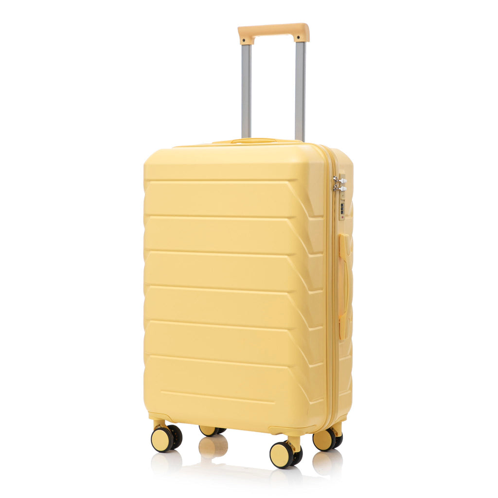 3 Pieces Set Spinner Wheel Luggage With Combination Lock