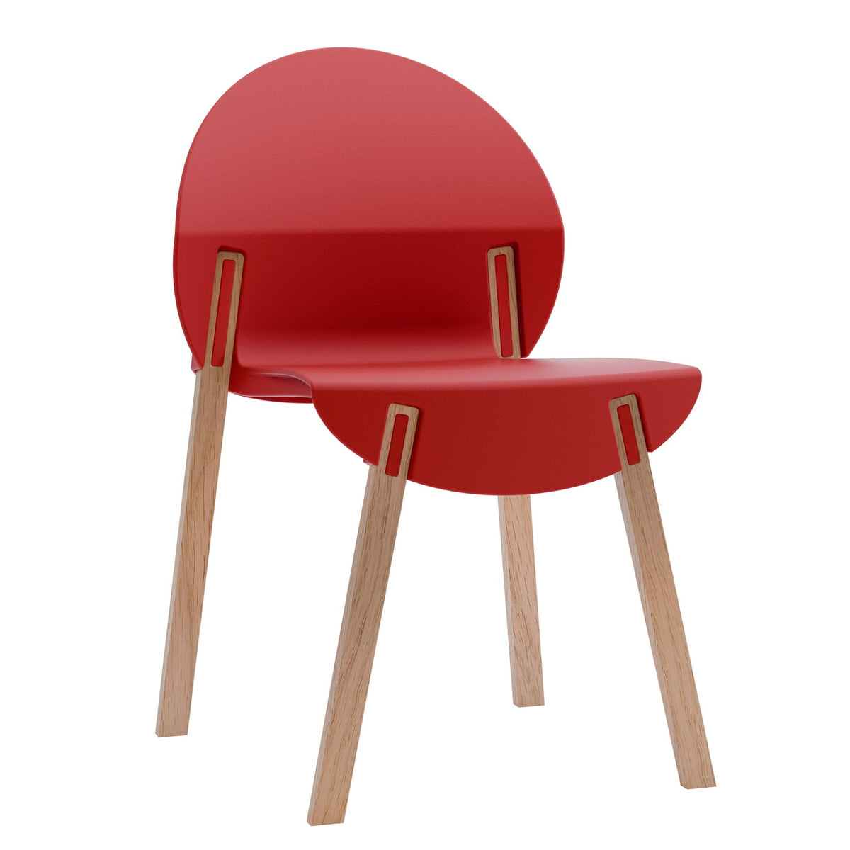 Traditional 4 Piece Outdoor Chair Set with Round Table - Multiple Colors