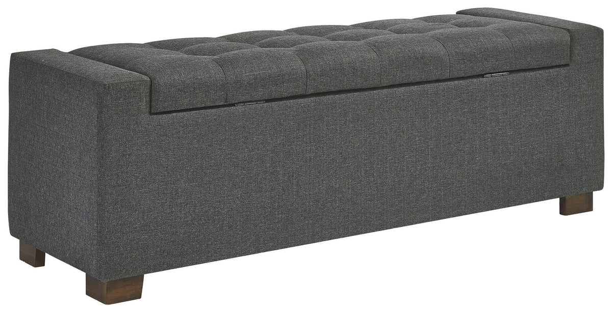 Cortwell - Storage Bench - Gray