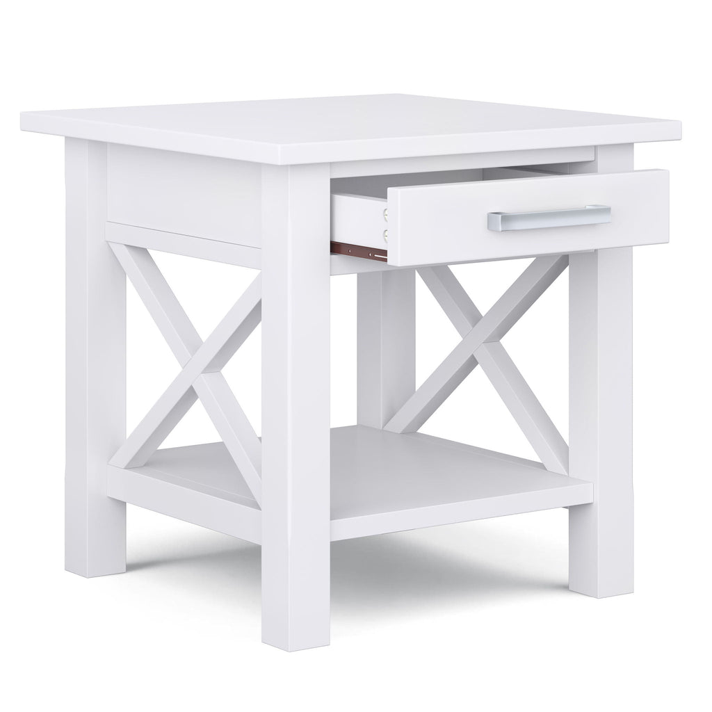Handcrafted Console Table with Drawer Storage - Multiple Colors