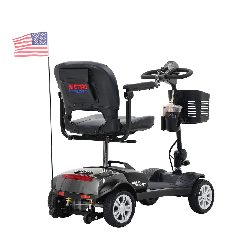 Max Sport - 4 Wheels Outdoor Compact Mobility Scooter
