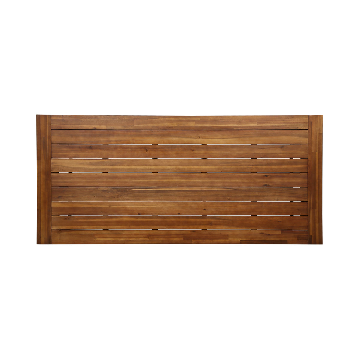 Acacia Wood Outdoor Dining Table with Seating for 8