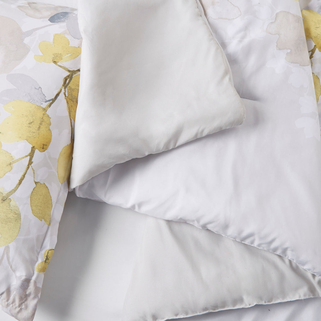 Comforter Set with Bed Sheets Yellow Queen