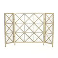 Margaret - 3 Panel Fireplace Screen Iron