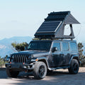 VoltPeak 2-Person Hardshell Pop-Up Rooftop Tent With Solar Panel (SAK26379)