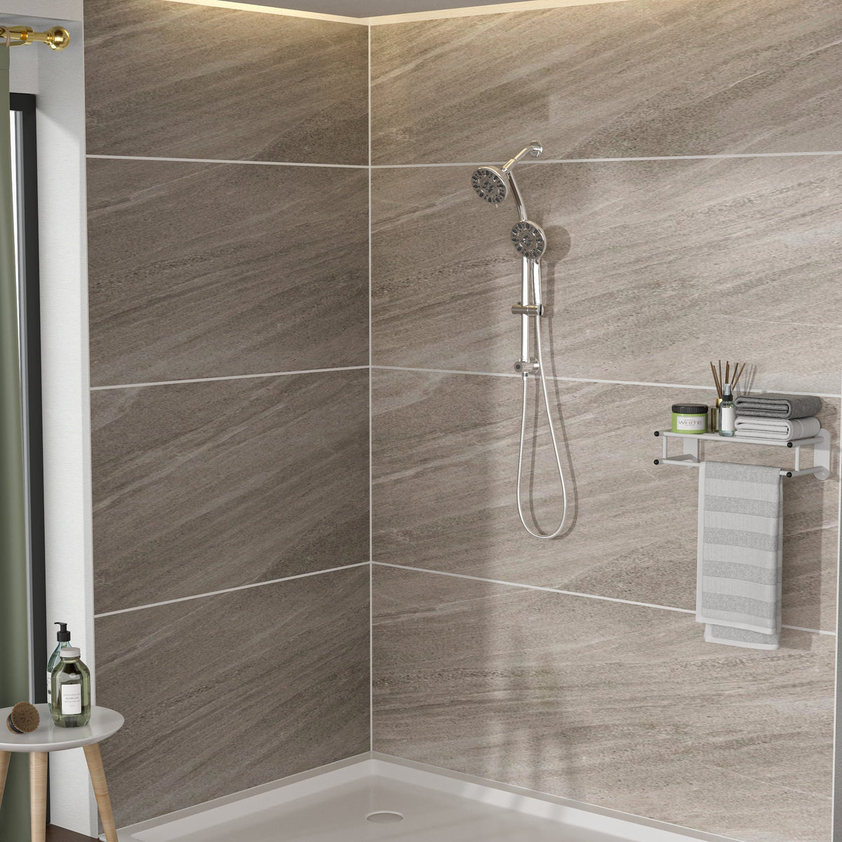Multi Function Dual Shower Head - Shower System