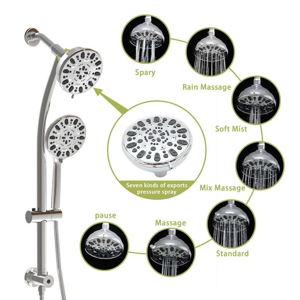 Multi Function Dual Shower Head - Shower System