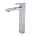 Single Handle Sink Bathroom Faucet with Streamlined Operation – Brushed Nickel
