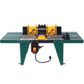 Electric Benchtop Router Table with Durable Aluminum Alloy Main Table