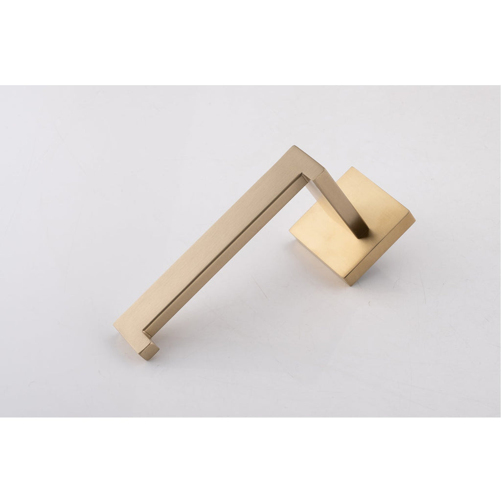 4-Piece Bathroom Hardware Set with Stainless Steel Construction - Brushed Gold or Gold+Matte Black