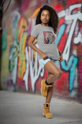 Floral Abstract Graphic Tee
