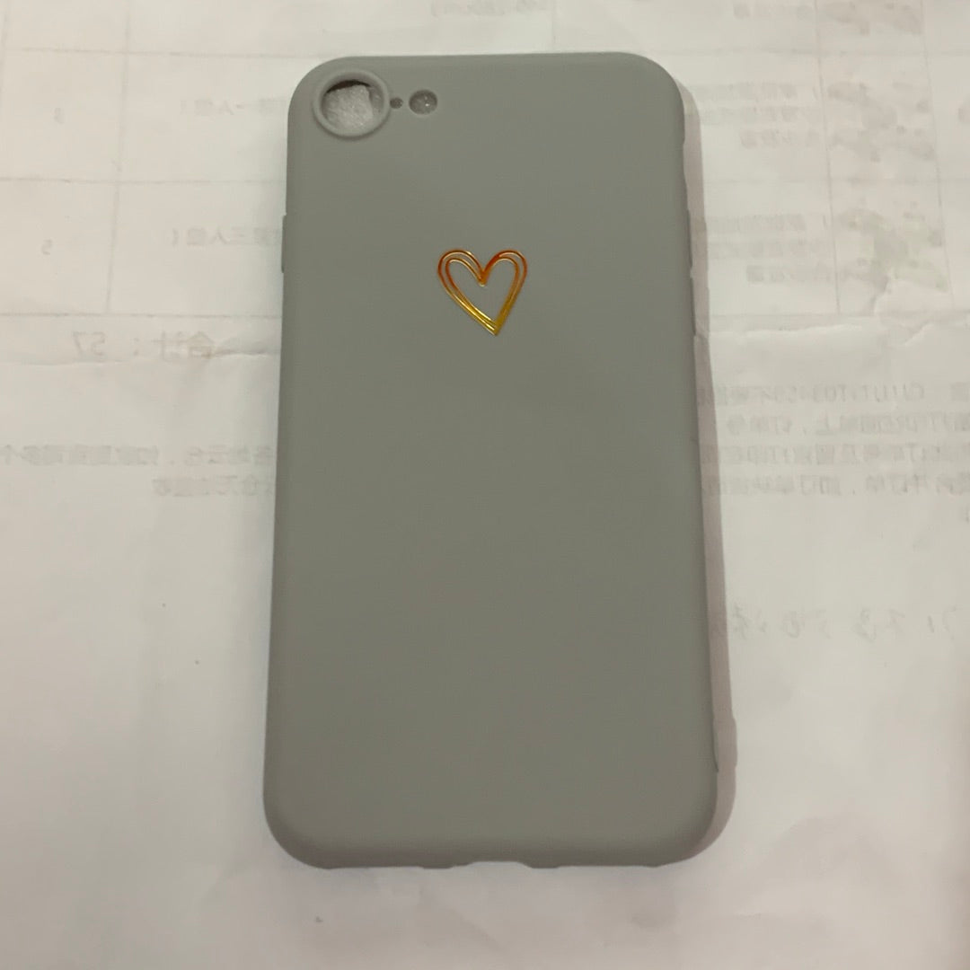 Compatible with Apple, Simple small love iPhone case