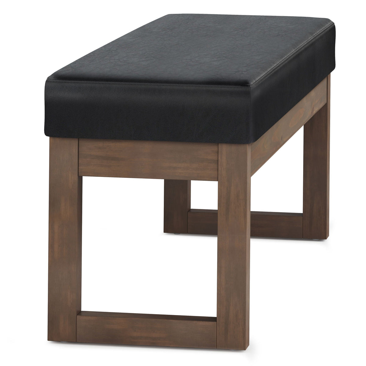 Milltown Upholstered Ottoman Bench with Versatile Design - Multiple Colors