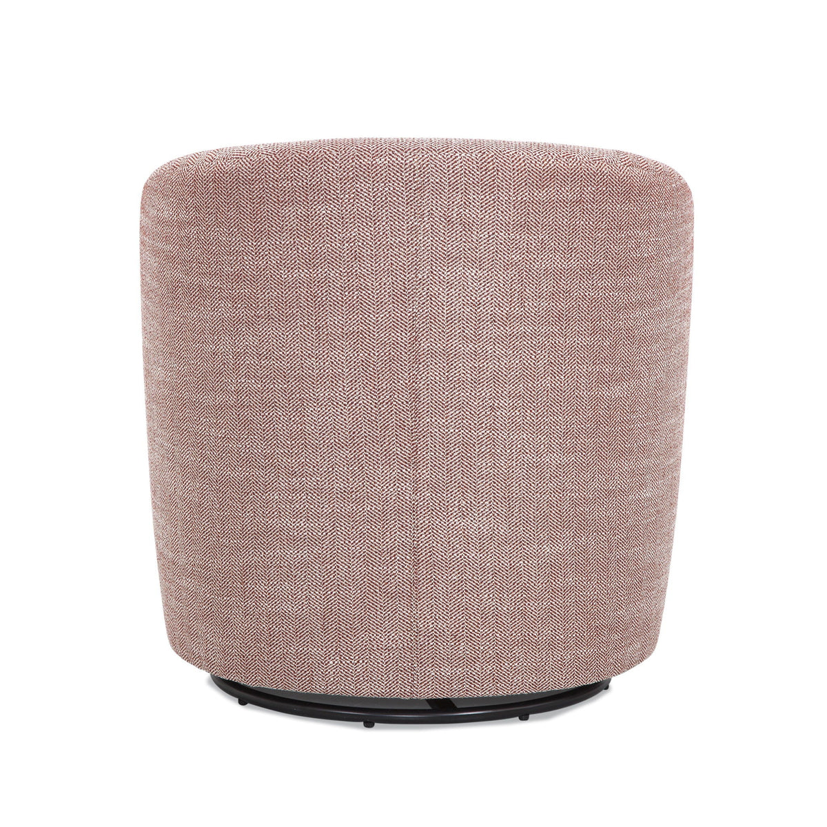 Swivel Barrel Chair with 360 Degree Rotation - Beige, Light Blue, or Red