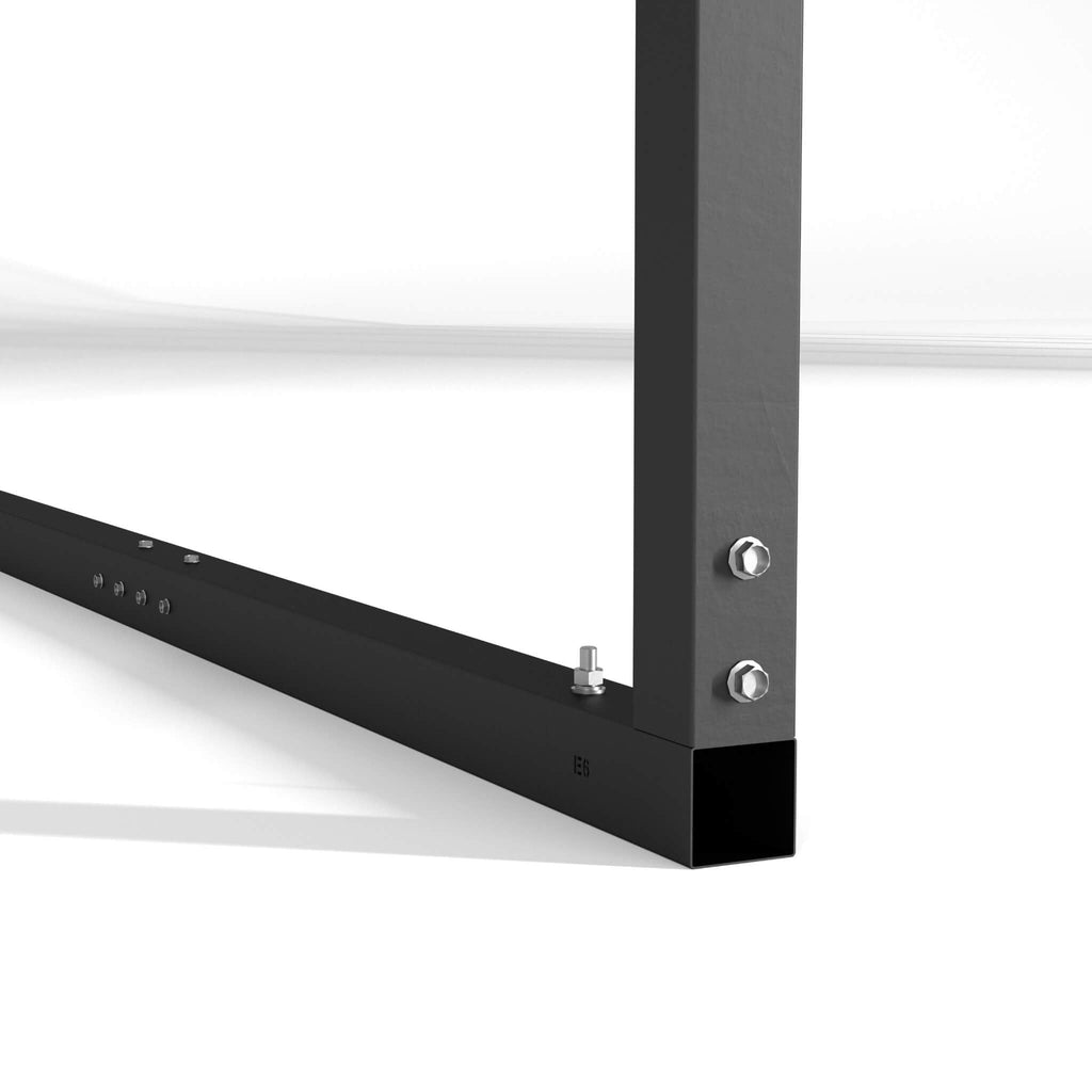 [20X20FT] Extra-Large Heavy-Duty Outdoor Metal Carport With Galvanized Steel Roof For Cars, Boats And Trucks (SAK75633)