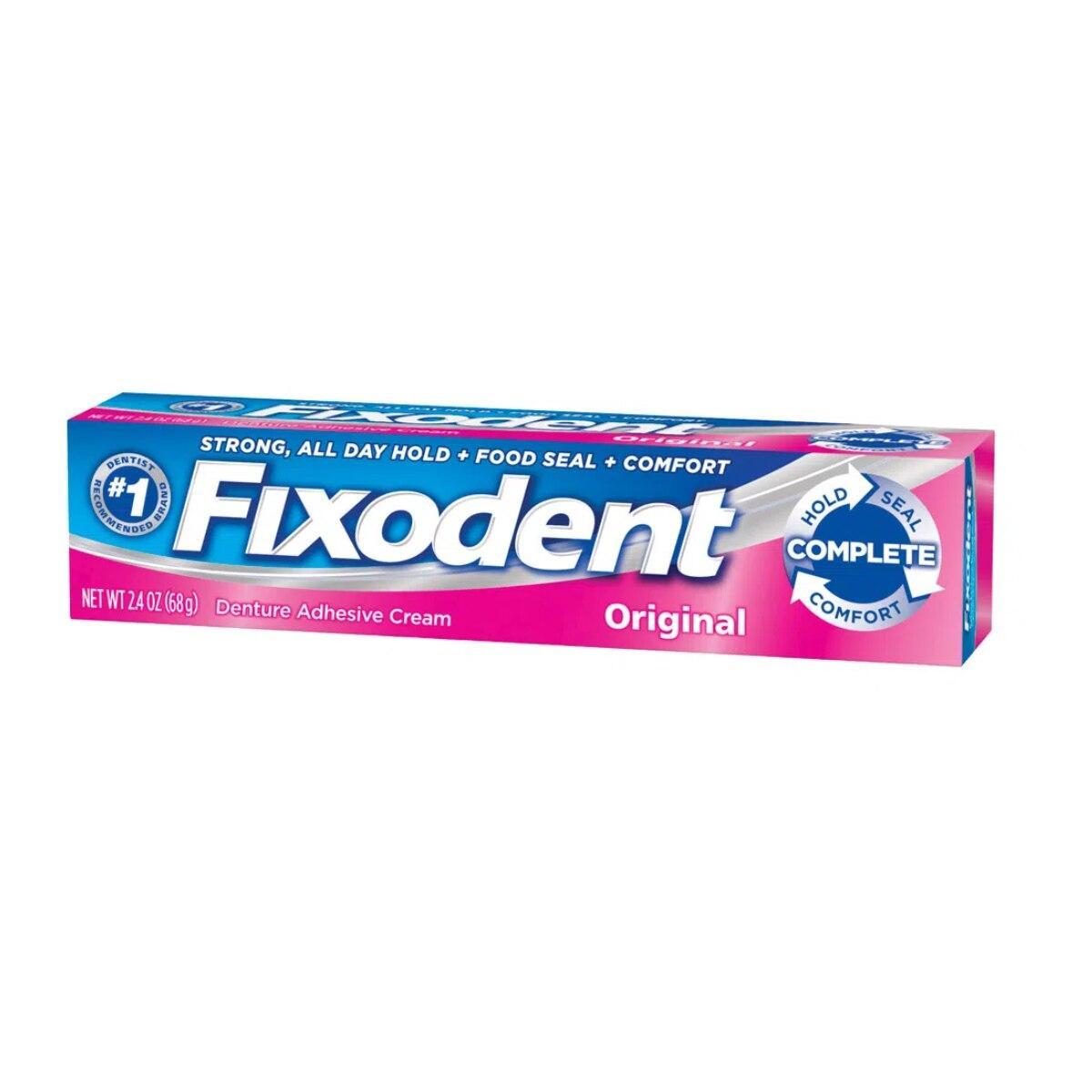 Fixodent® Original Denture Adhesive Cream, 2.4 oz