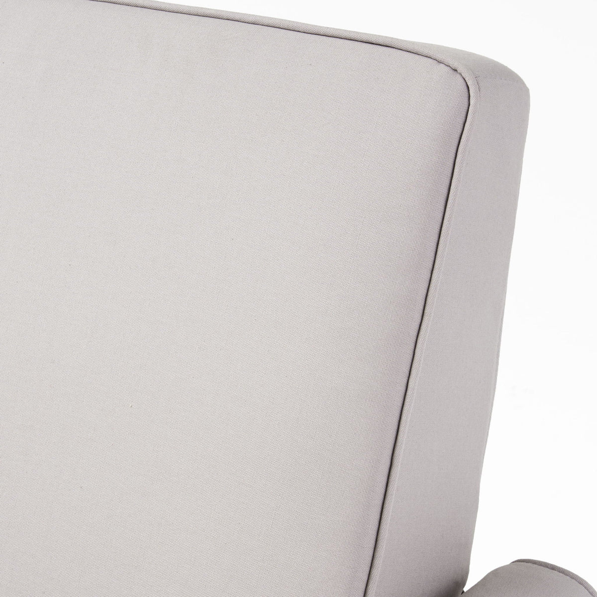 Upholstered Push Back Recliner Chair with Adjustable Recline - Multiple Colors