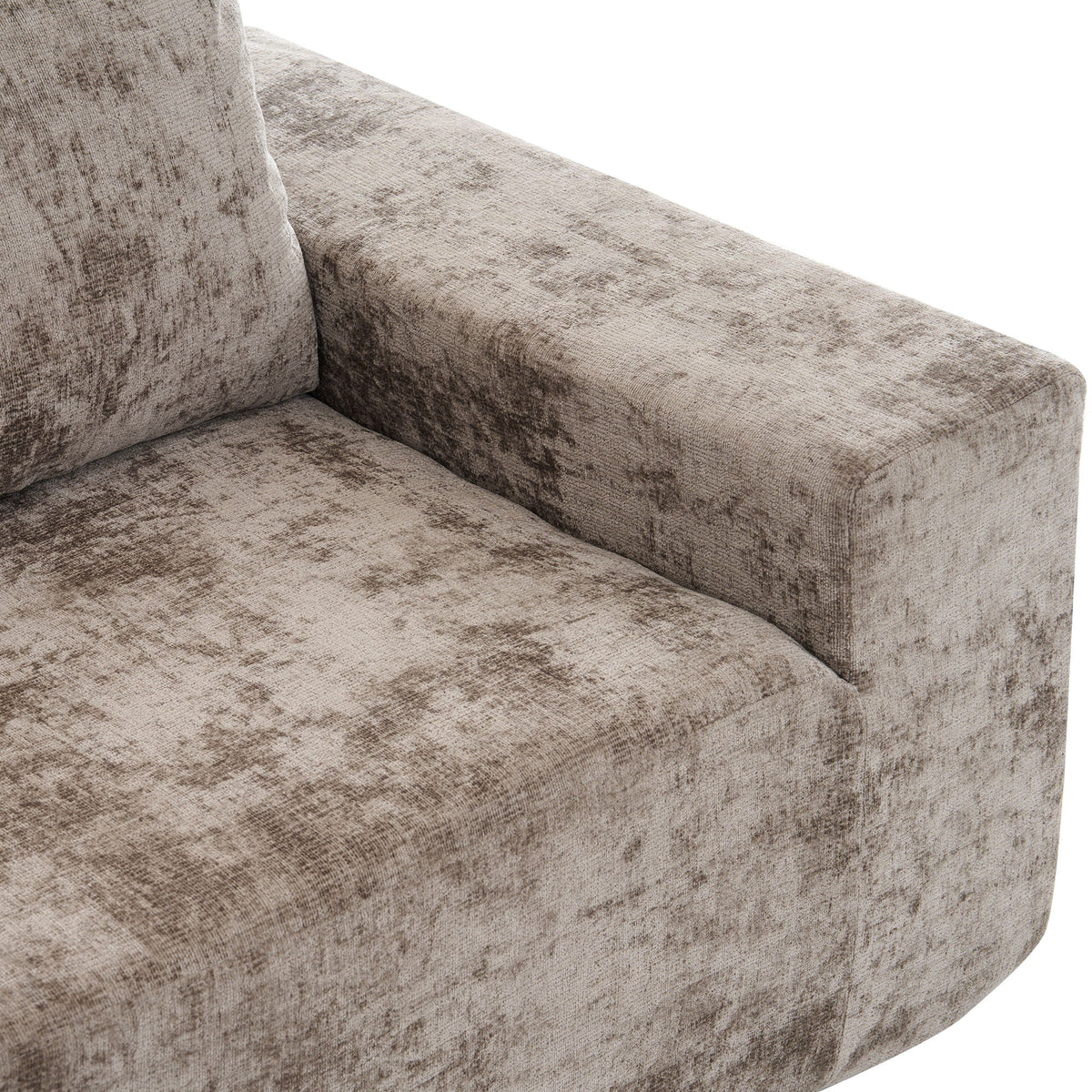Modular Cloud Sectional Sofa Set with Deep Seating - Choose Beige, Dark Gray, or Dark Brown