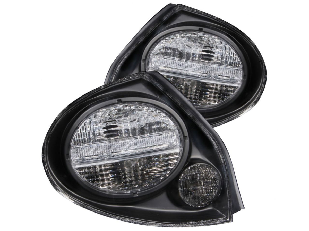Anzo 2000-2003 Nissan Maxima Taillights Black