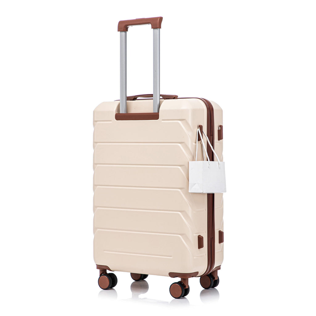 3 Pieces Set Spinner Wheel Luggage With Combination Lock