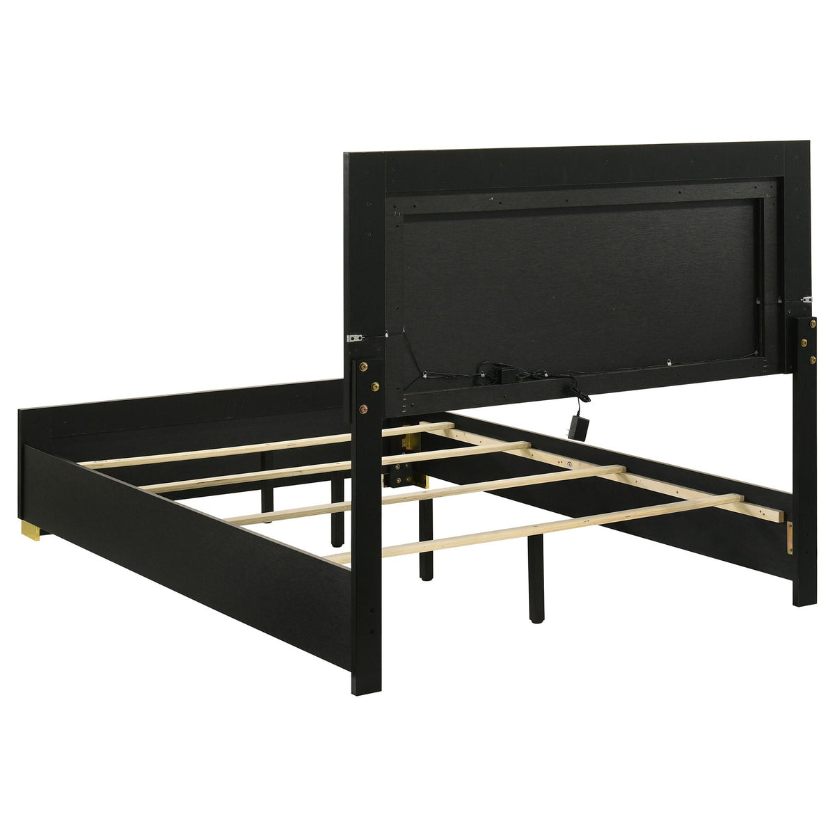 Jeremiah LED Panel Bed With Touch Controlled Lighting