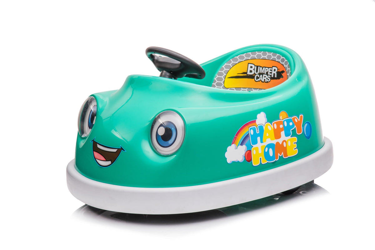 12V Dual Drive Kids Bumper Car with Anti-Collision Safety - Multiple Modes