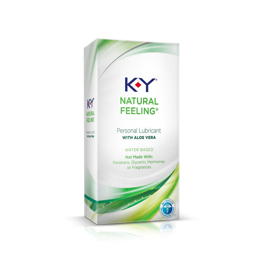 K-Y Natural Feeling Personal Lubricant, With Aloe Vera