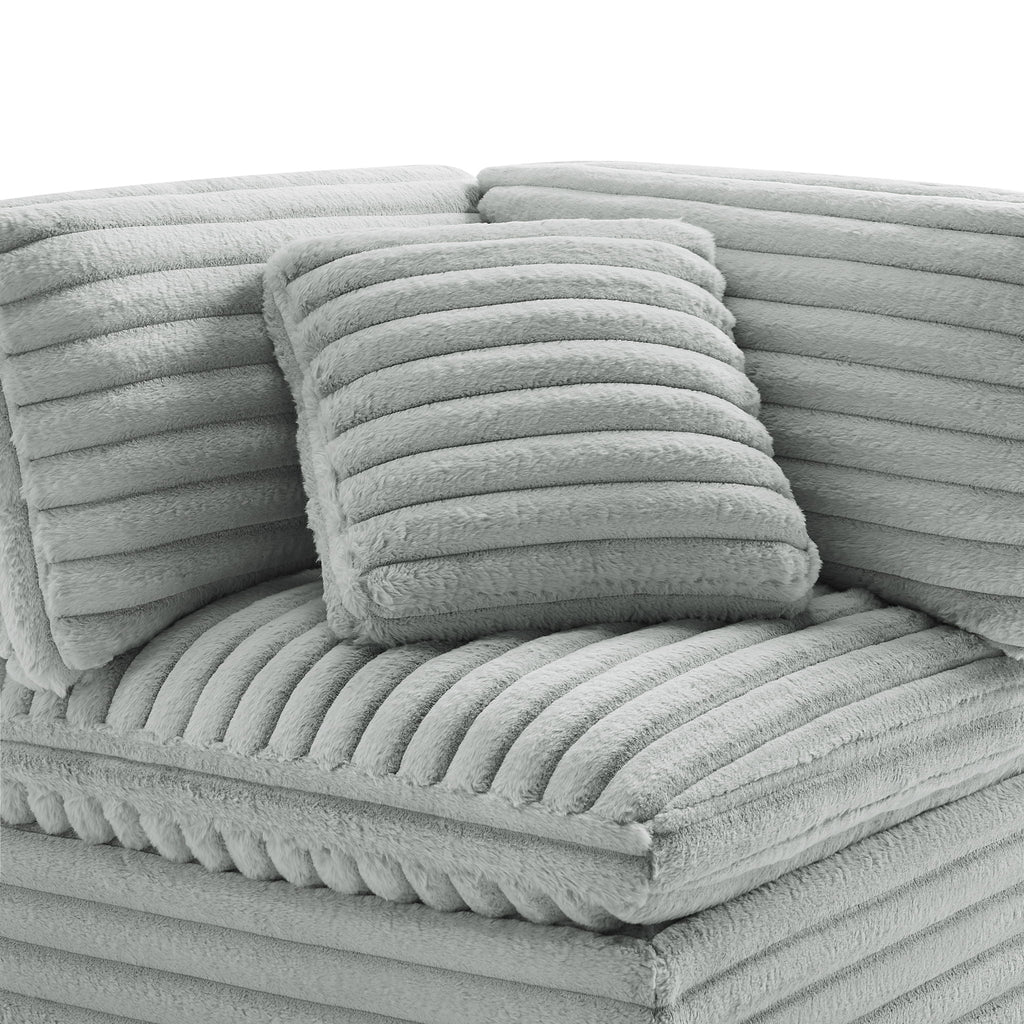 Jenny - 2 Piece Sofa Sectional - Gray
