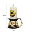 Halloween simulation candle decoration light